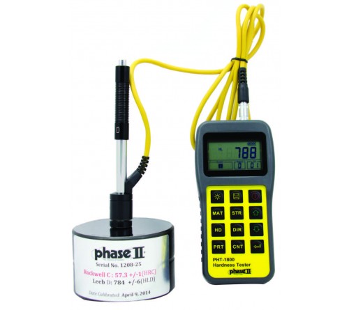 Phase II PHT-1850 Portable Hardness Tester with G Impact Device